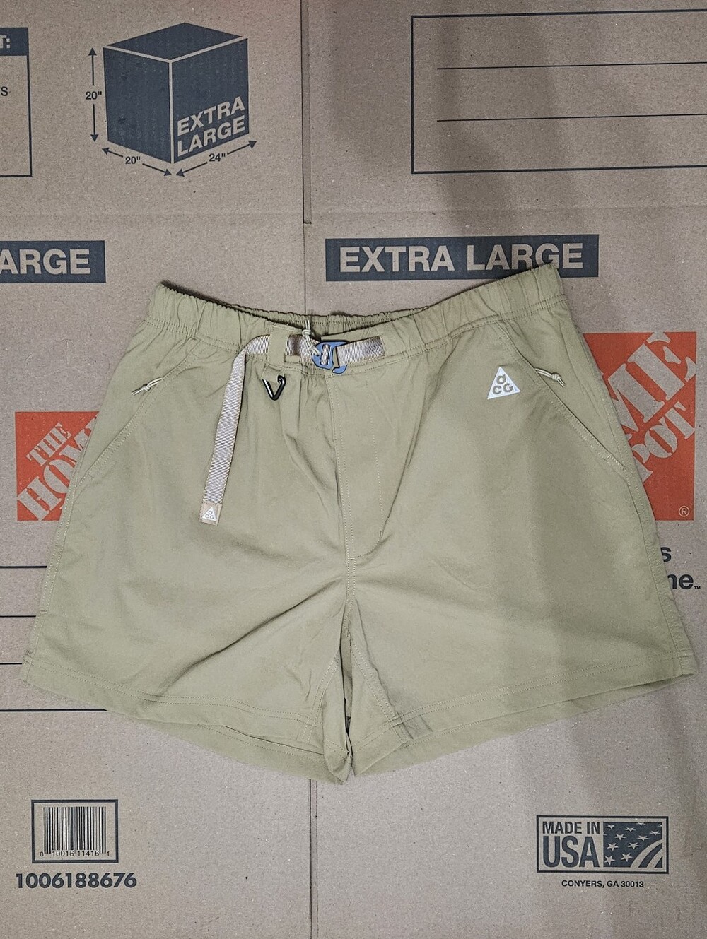 Nike ACG Hiking Parachute Beige Shorts